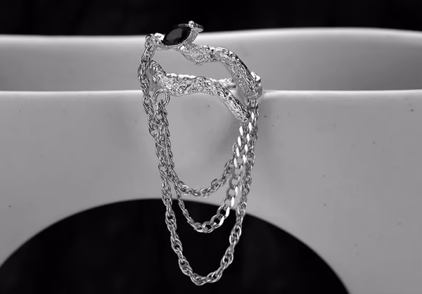 Erosion wraparound ring